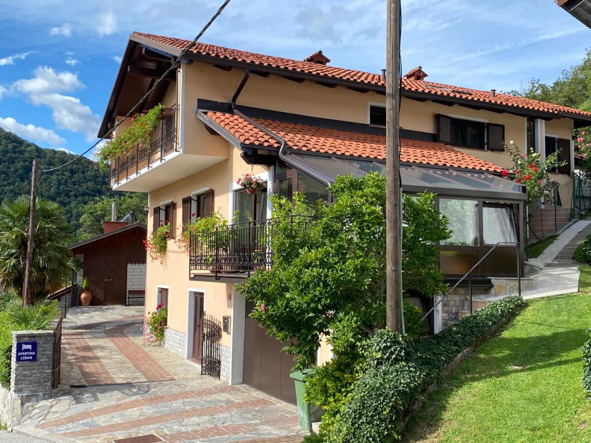 Apartma Leban Most Na Soci Exterior photo